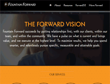 Tablet Screenshot of fountainforward.com